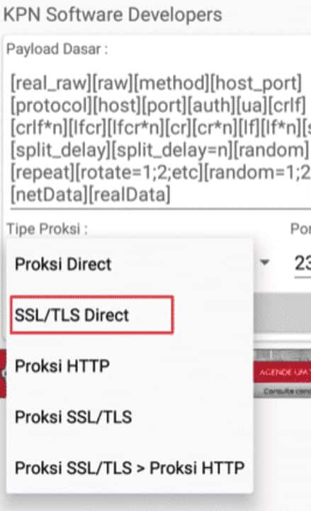 Kemudian-pilih-SSL-TSL-Direct